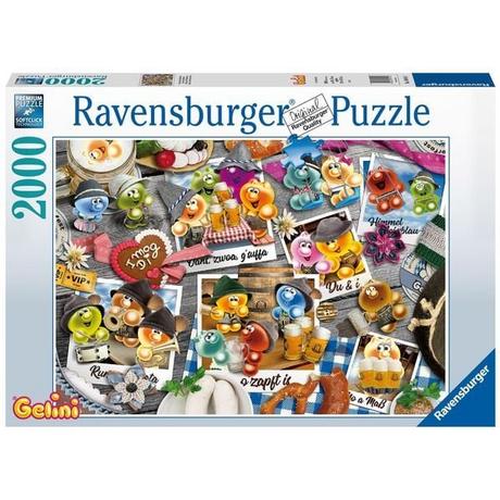 Ravensburger  Puzzle Ravensburger Gelini auf dem Oktoberfest 2000 Teile 