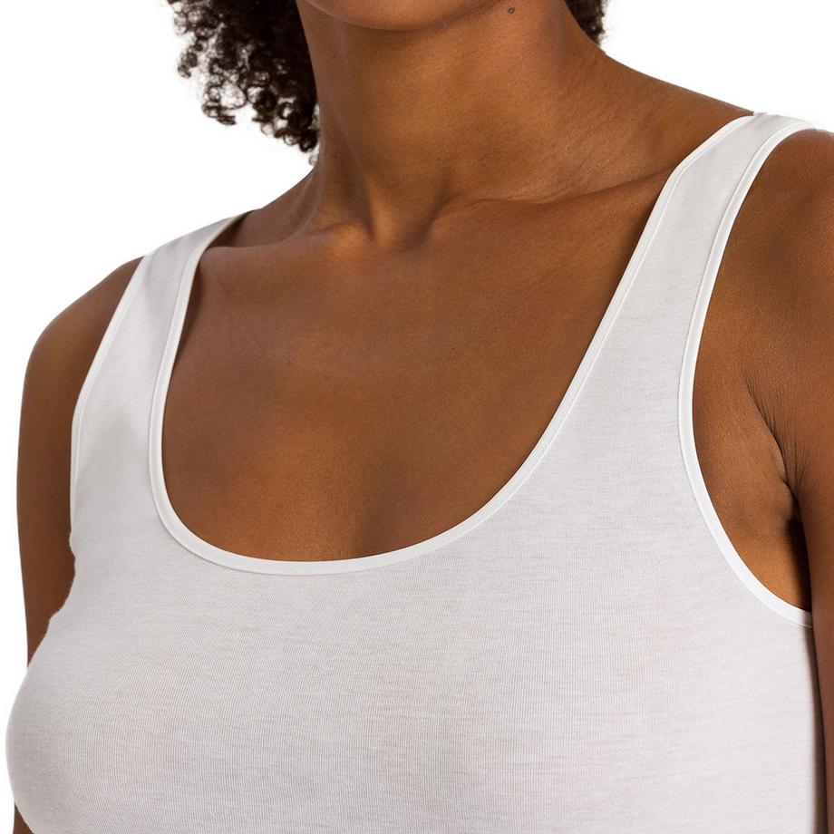 HANRO Cotton Seamless Tank Top 2er Pack  