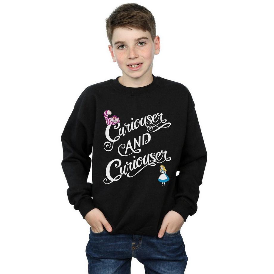 Disney  Sweat ALICE IN WONDERLAND CURIOUSER 