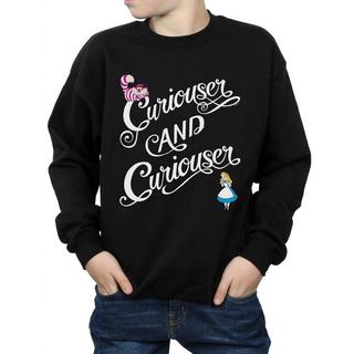 Disney  Alice In Wonderland Curiouser Sweatshirt 