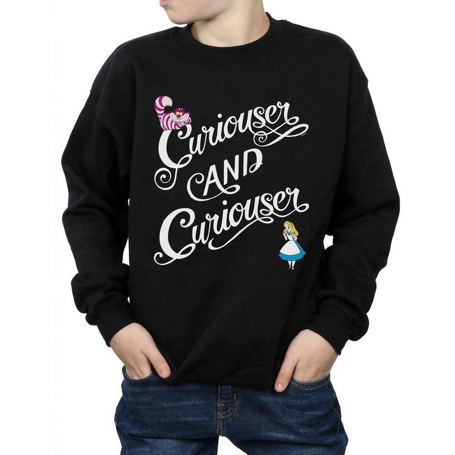 Disney  Sweat ALICE IN WONDERLAND CURIOUSER 