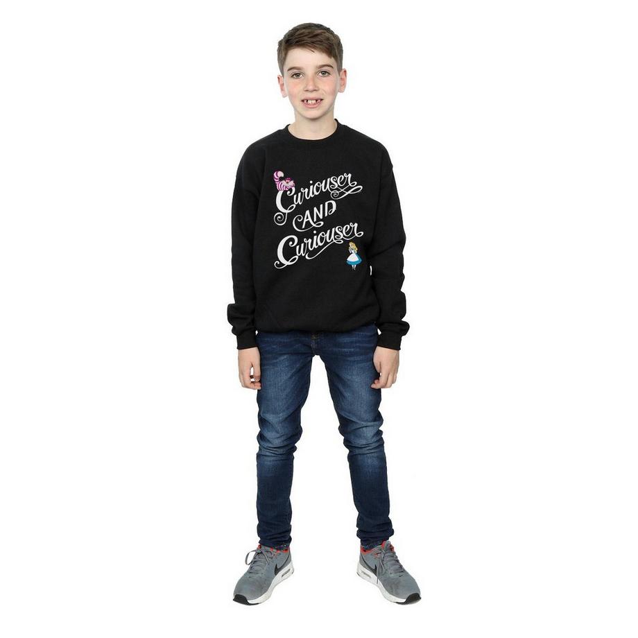 Disney  Sweat ALICE IN WONDERLAND CURIOUSER 