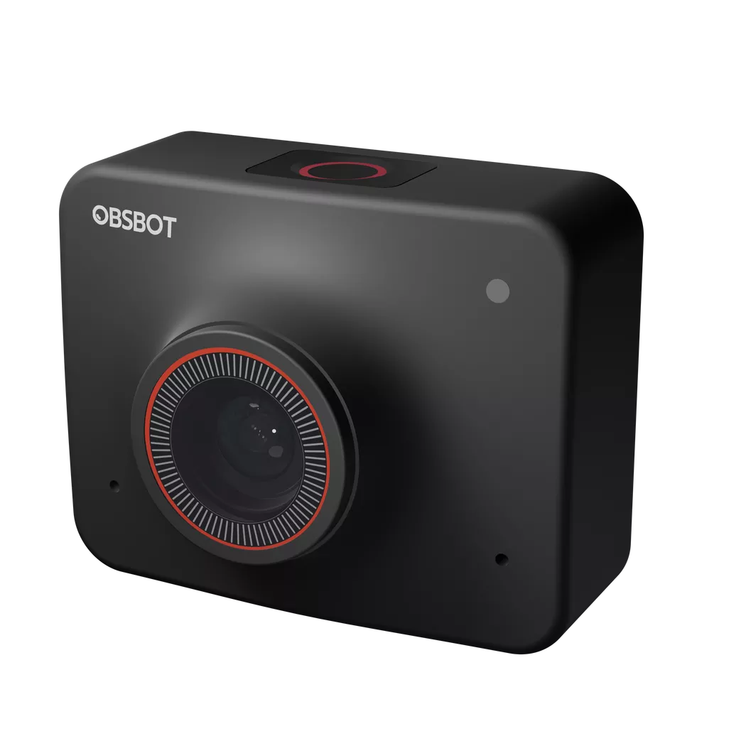 Obsbot - Meet 4K hochauflösende AI-Webcam, Schwarz