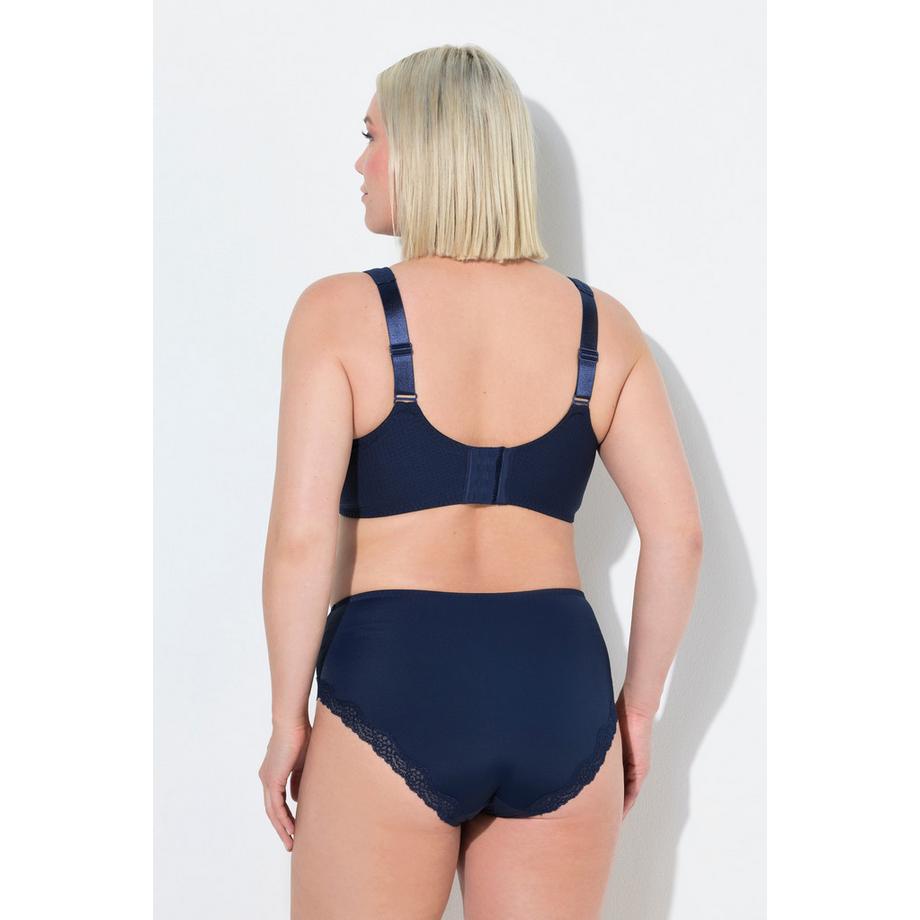 Ulla Popken Soutien-gorge de maintien sans armatures dentelle bonnet C-G  