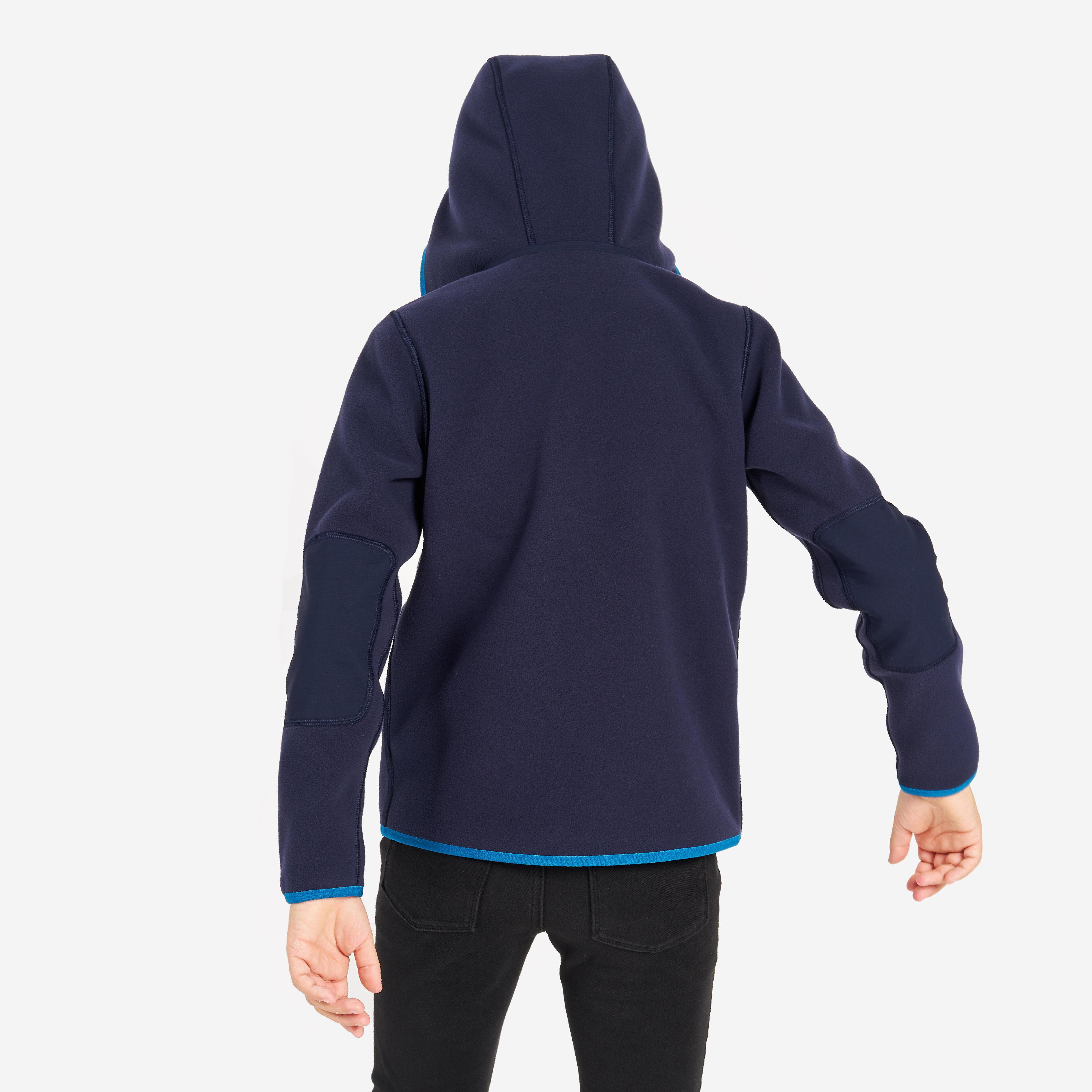 TRIBORD  Giacca in pile bambino calda reversibile poliestere 