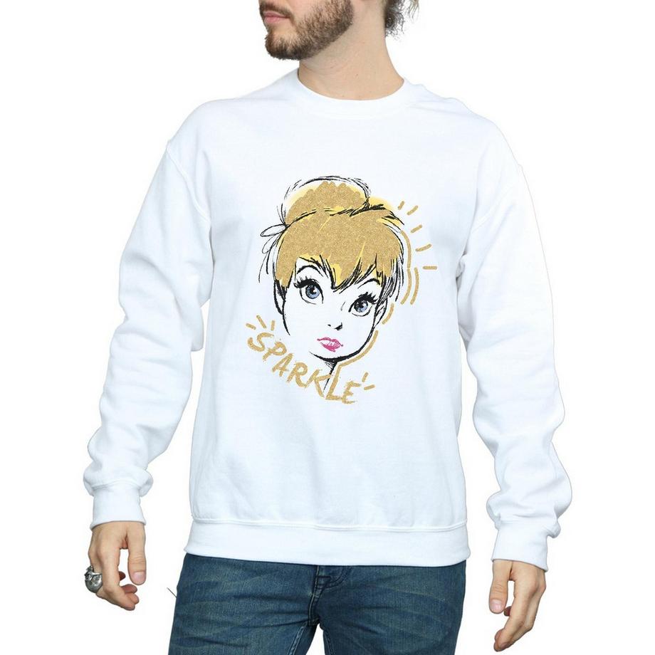 Disney Tinkerbell Sparkle Rundhals Sweatshirt  