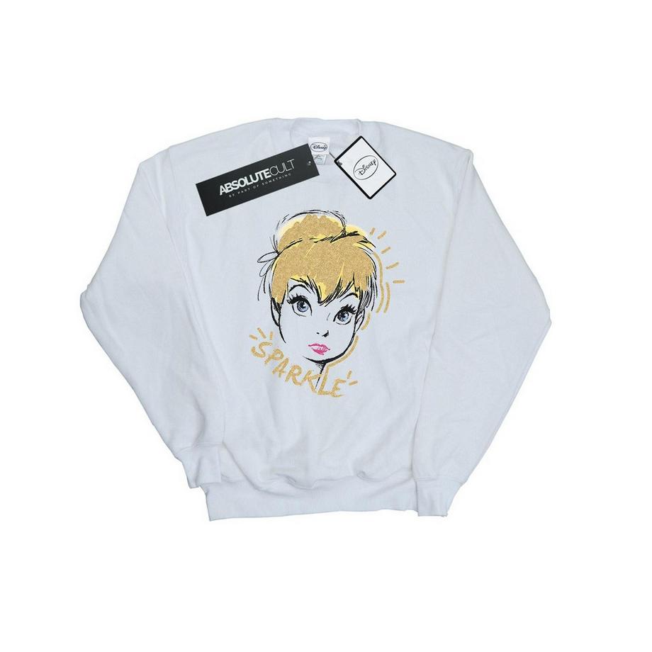 Disney Tinkerbell Sparkle Rundhals Sweatshirt  