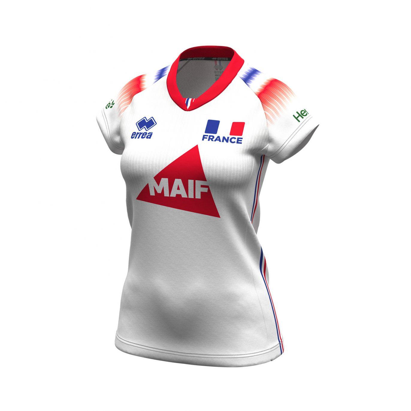 errea  maillot extérieur france 2024/25 