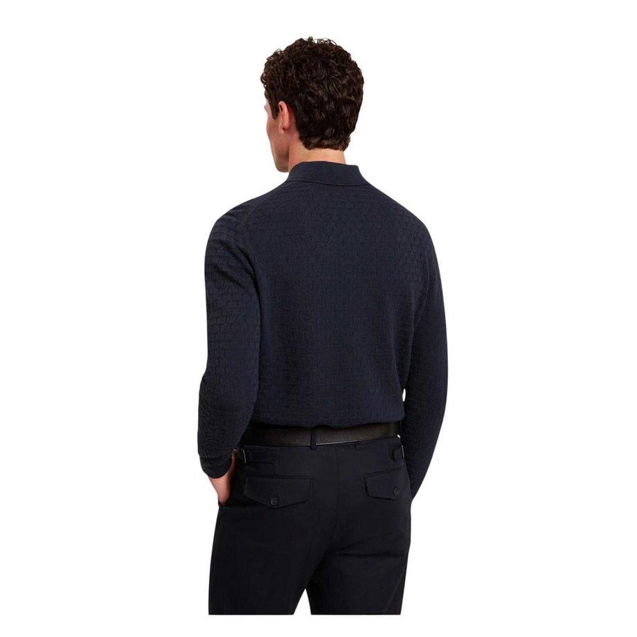 TED BAKER Polo Tricoté Manches Longues  