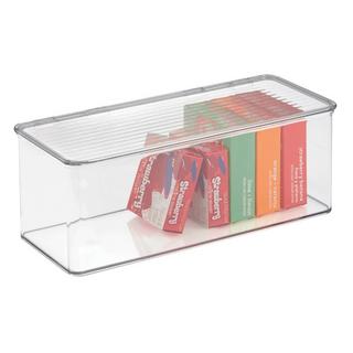 iDesign iDesign BINZ - Boîte de rangement transparente avec couvercle - div. tailles  