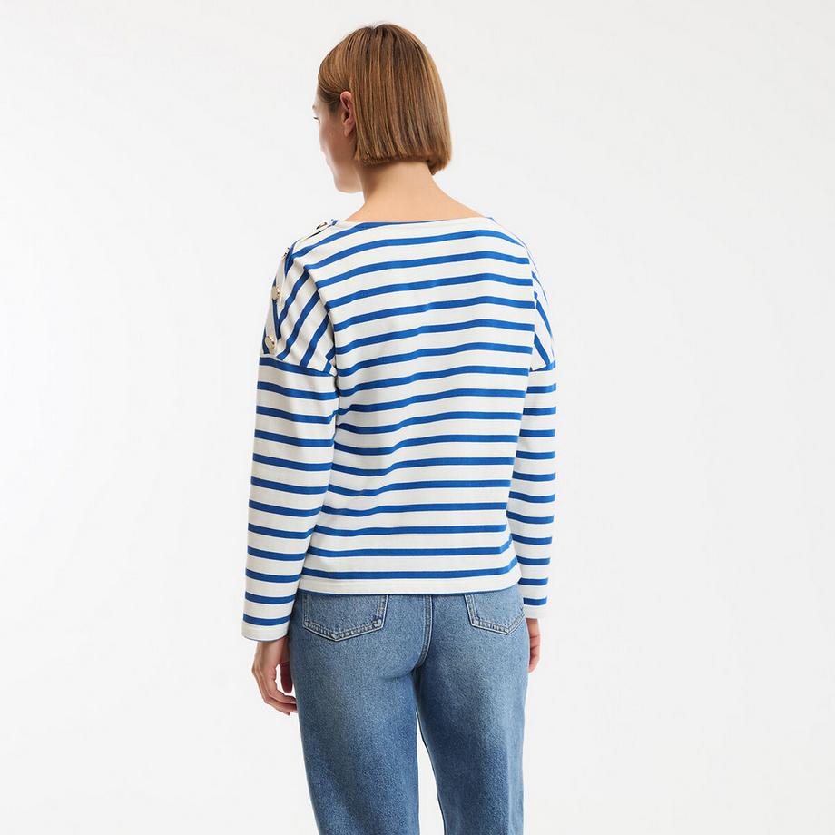 La Redoute Collections Maglietta alla marinara Signature  