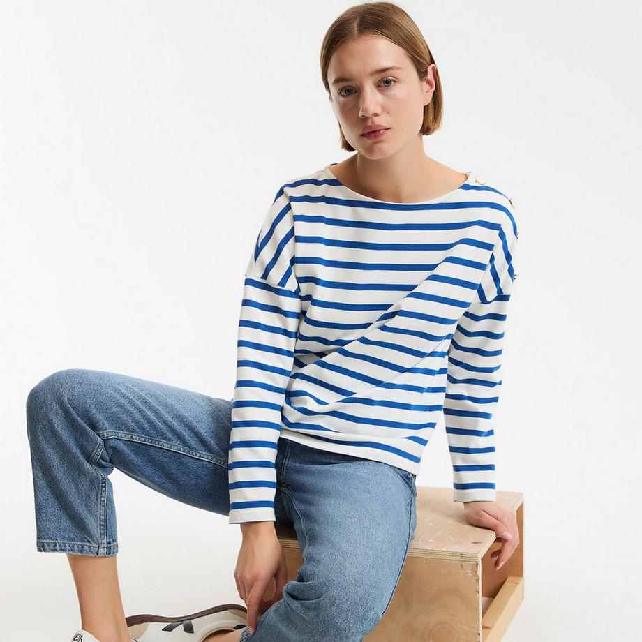 La Redoute Collections Maglietta alla marinara Signature  