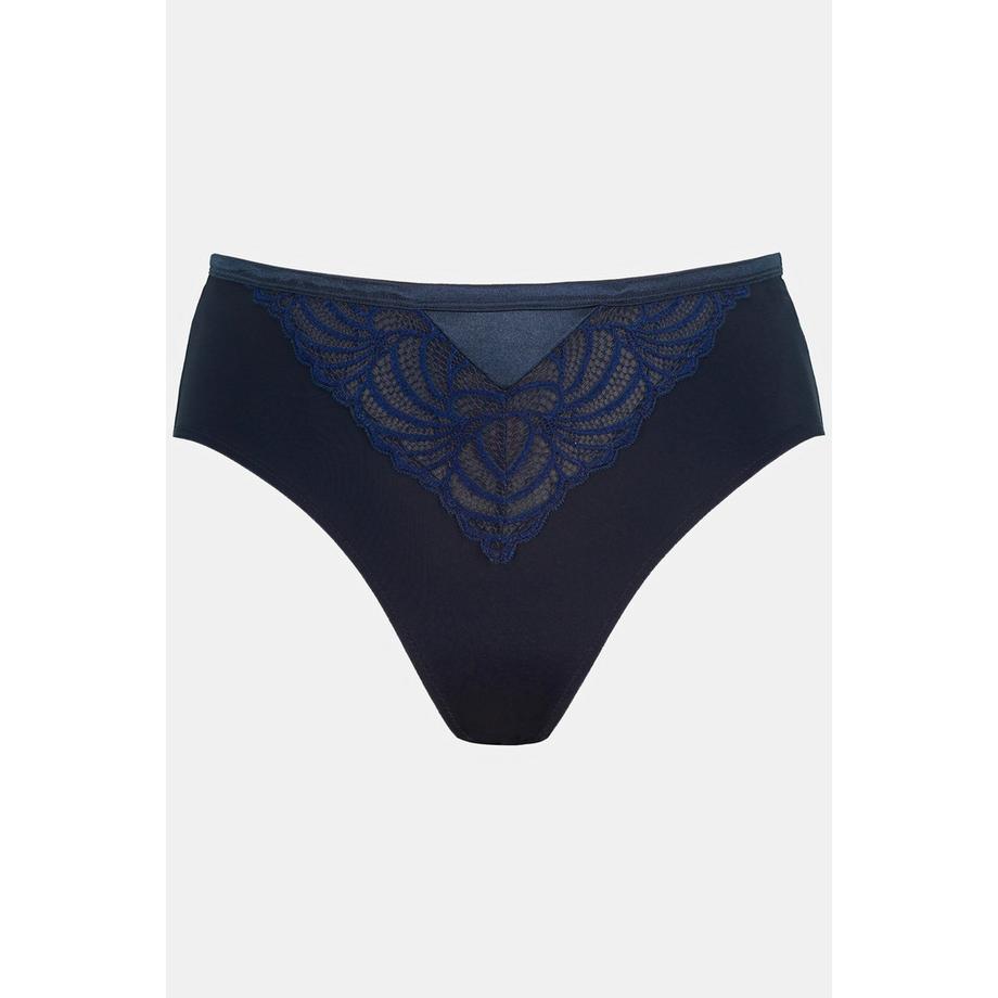 Ulla Popken Culotte midi dentelle microfibres  