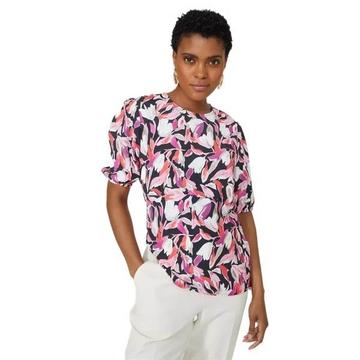 Bedruckte Blousonärmel