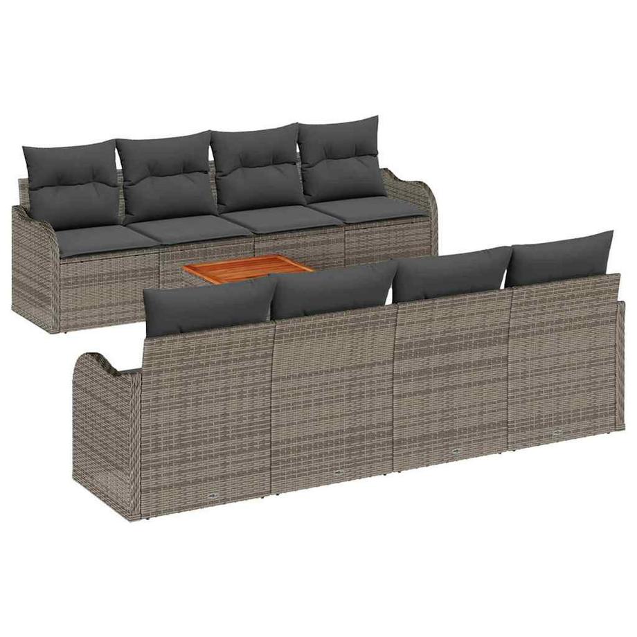 Ensemble de meubles d'extérieur poly rattan