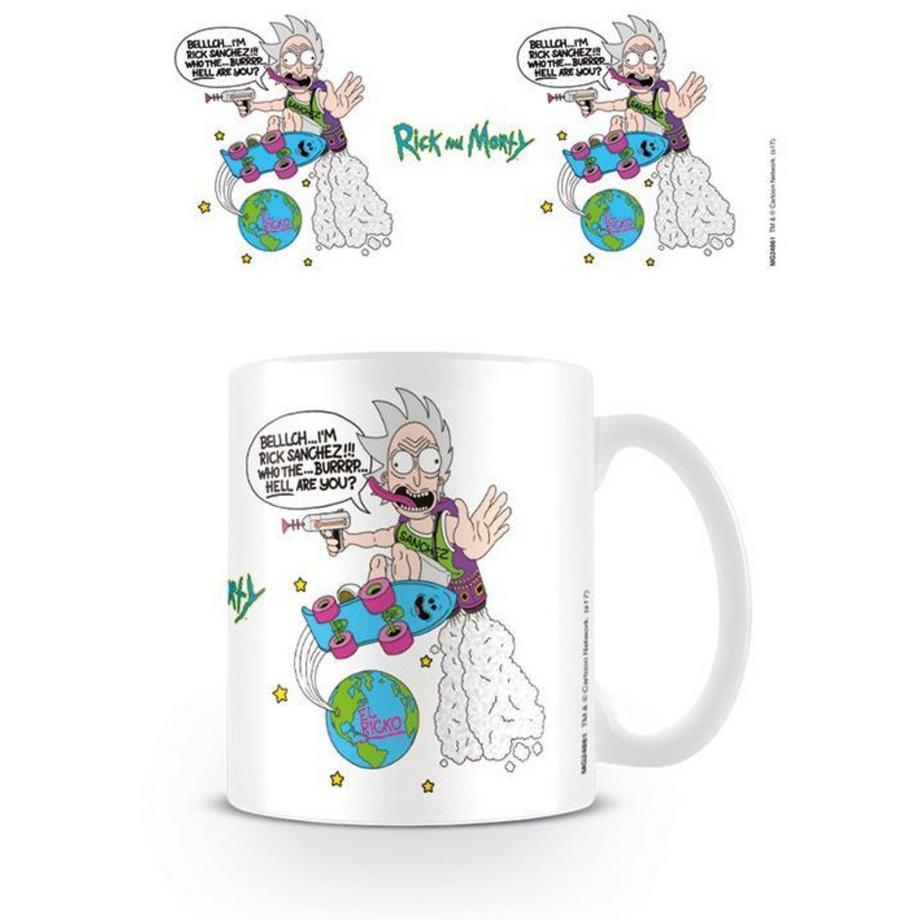 Rick And Morty Kaffeebecher El Ricko  