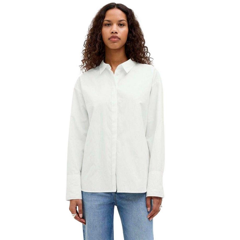 JJXX Camicia Popeline Vestibilità Rilassata Manica Lunga  