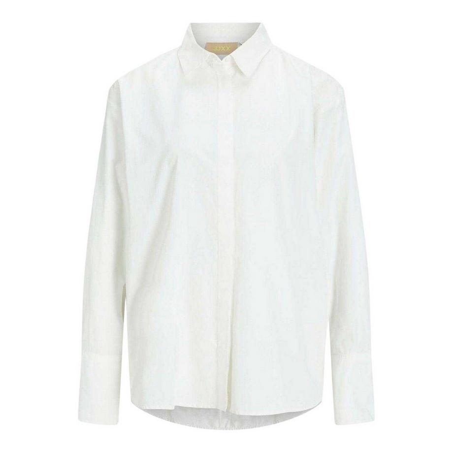 Camicia Vestibilità Rilassata Popeline Manica Lunga