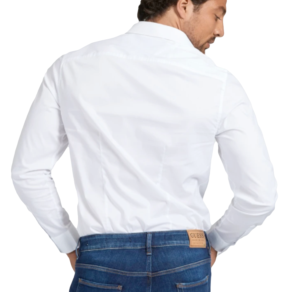 GUESS Class Langarmhemd Slim Fit  