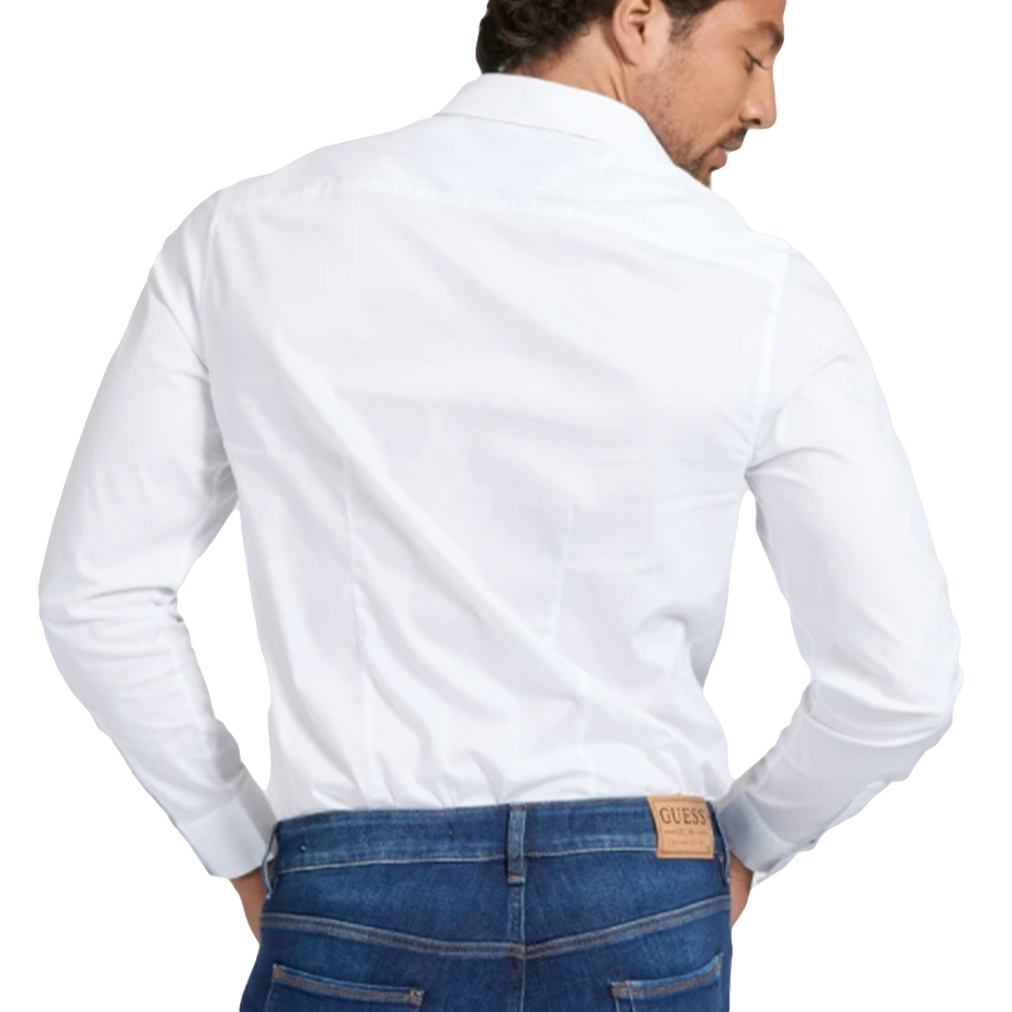 GUESS Class Langarmhemd Slim Fit  