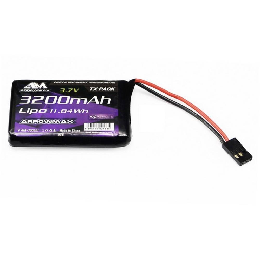 ArrowMax  Modellbau-Senderakku (LiPo) 3.7 V 3200 mAh Stick JR 