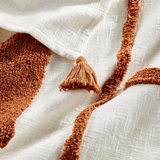 La Redoute Intérieurs Plaid Goboa Coton Tufté  