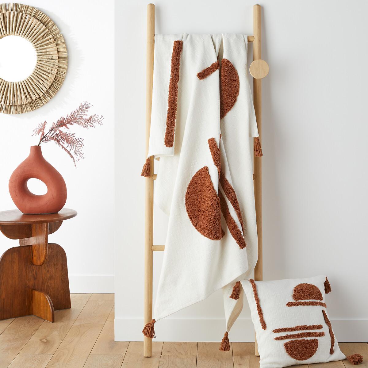 La Redoute Intérieurs Plaid Goboa Coton Tufté  