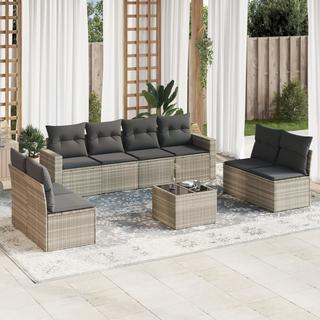 VidaXL Garten sofagarnitur poly-rattan  