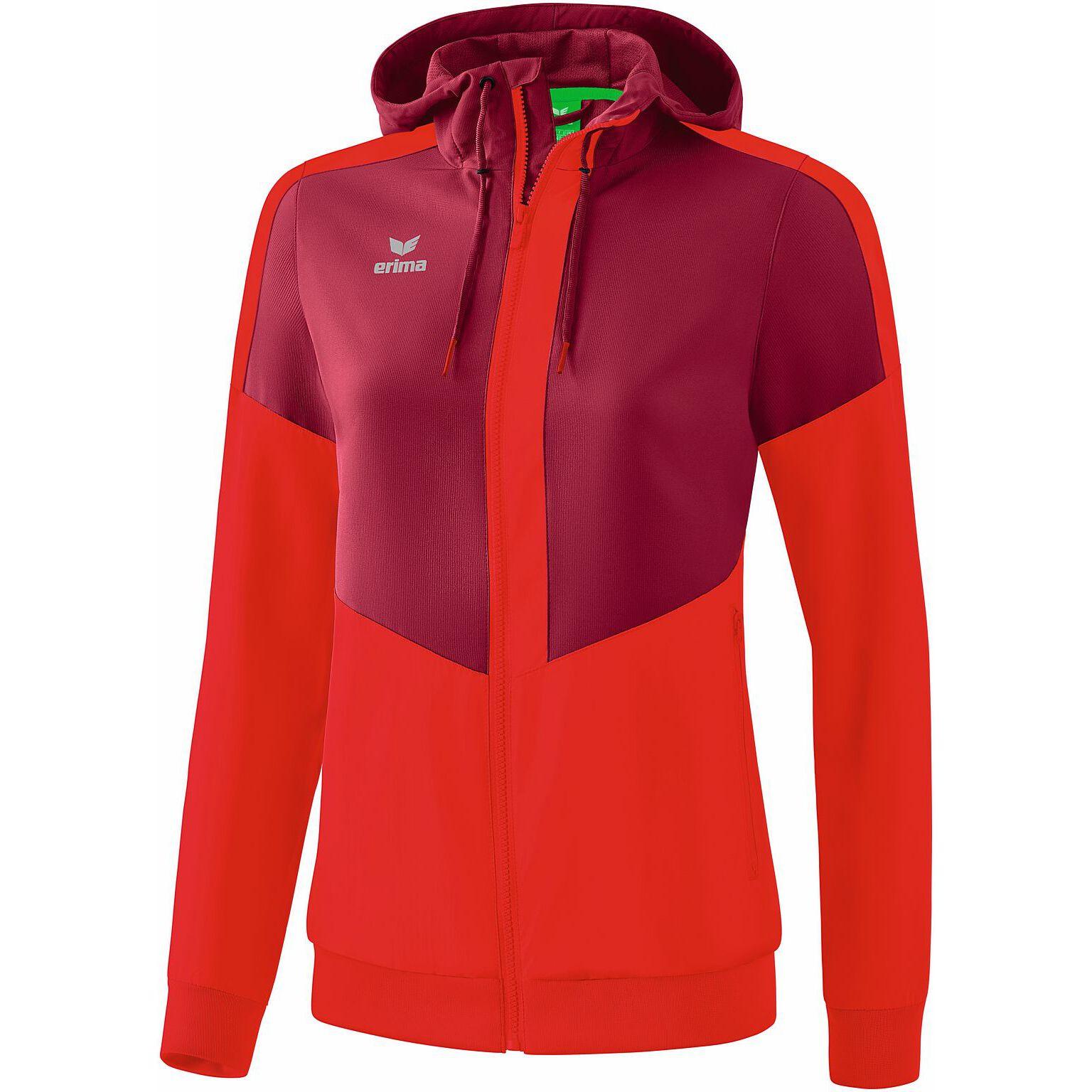 Erima  kapuzenjacke für damen tracktop squad 