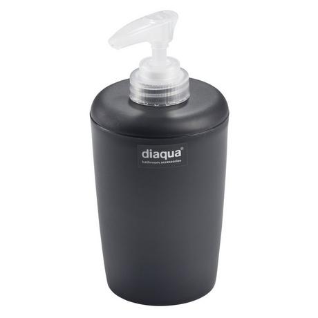 diaqua Seifenspender Trend Frosted anthrazit transparent  