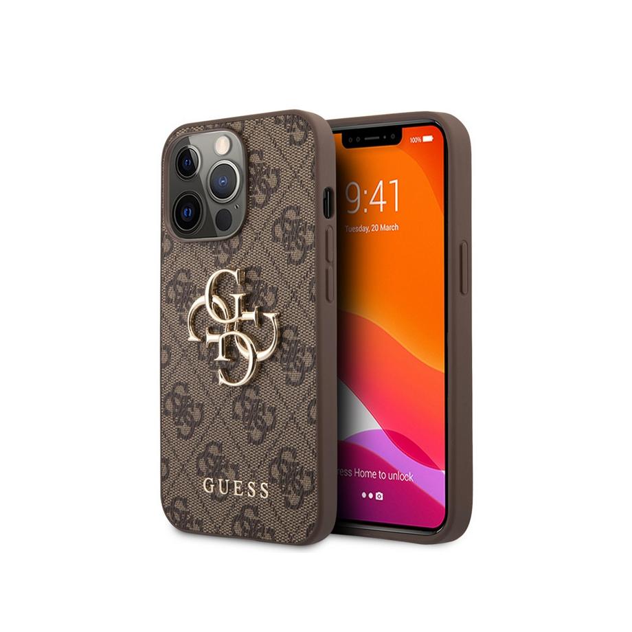 GUESS  Cover per iPhone 13 Pro PU 4G Big 