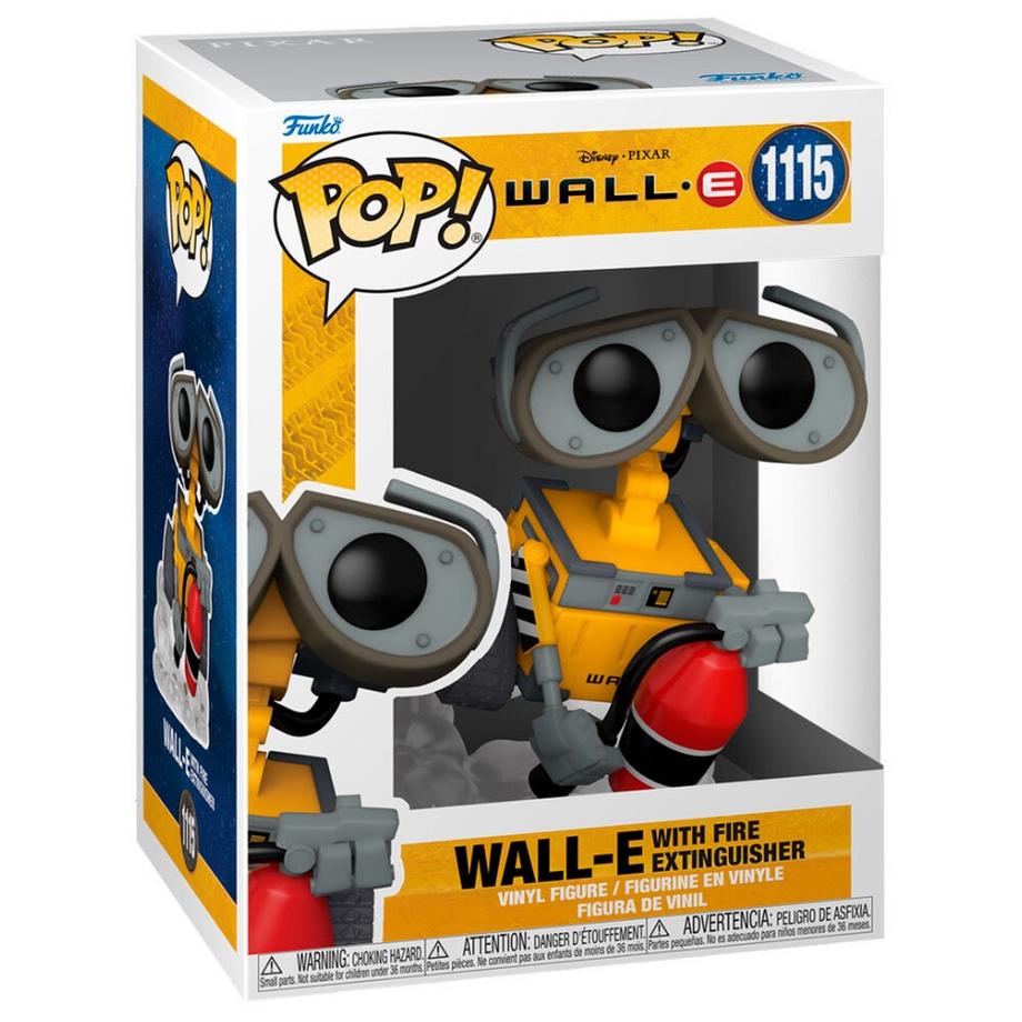 Funko  Figura POP Disney Wall-E - Wall-E con estintore 