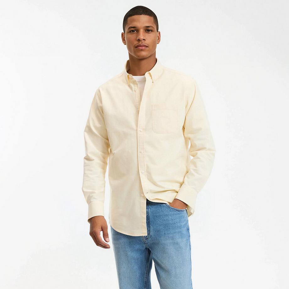 Chemise oxford droite