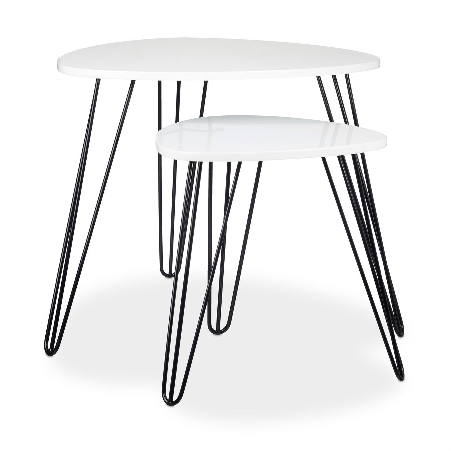 Northix Beistelltisch 2er Set  