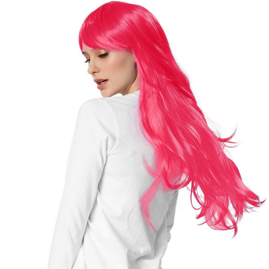 Tectake  Parrucca capelli lunghi ricci 