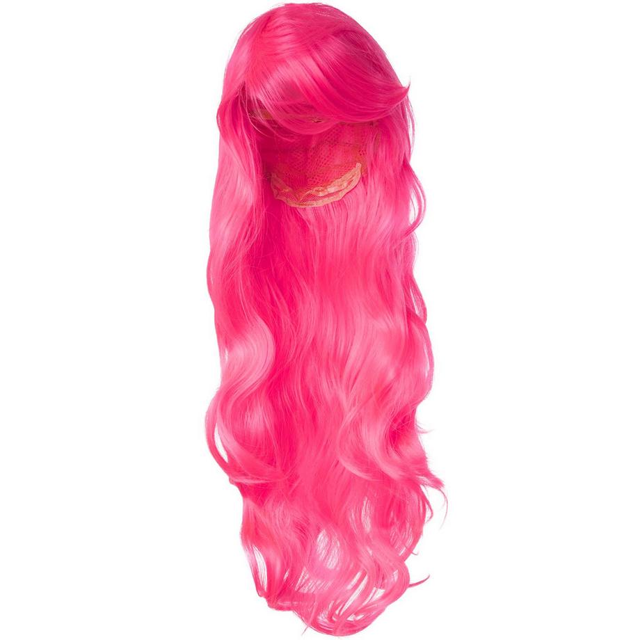 Tectake  Parrucca capelli lunghi ricci 