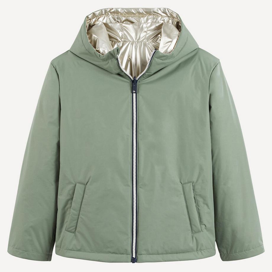 La Redoute Collections Windjacke mit umkehrbarer Kapuze  