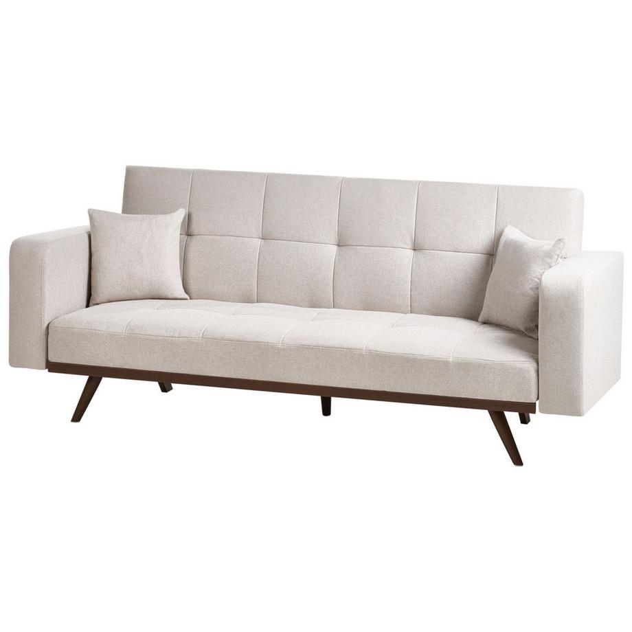 Beliani Canapé 3 places en Tissu Traditionnel HJULBY  