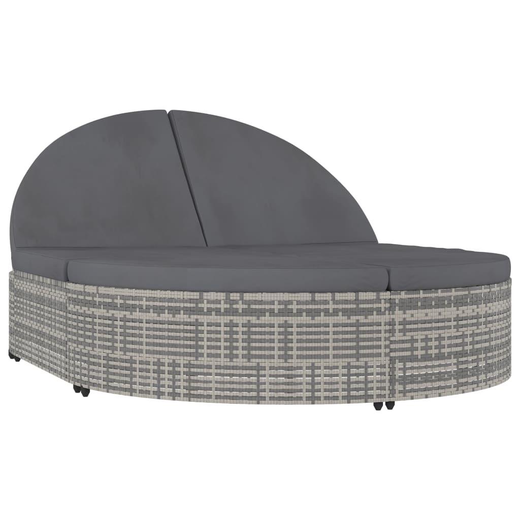 VidaXL Sonnenliege poly-rattan  