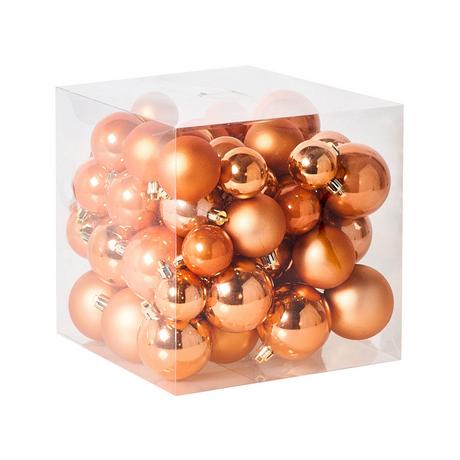 Beliani Lot de 60 boules en Matière synthétique Traditionnel LOVATNET  