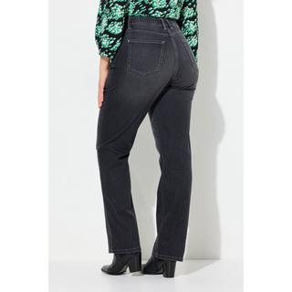 Ulla Popken  Jean Mandy, coupe 5 poches, jambe large 