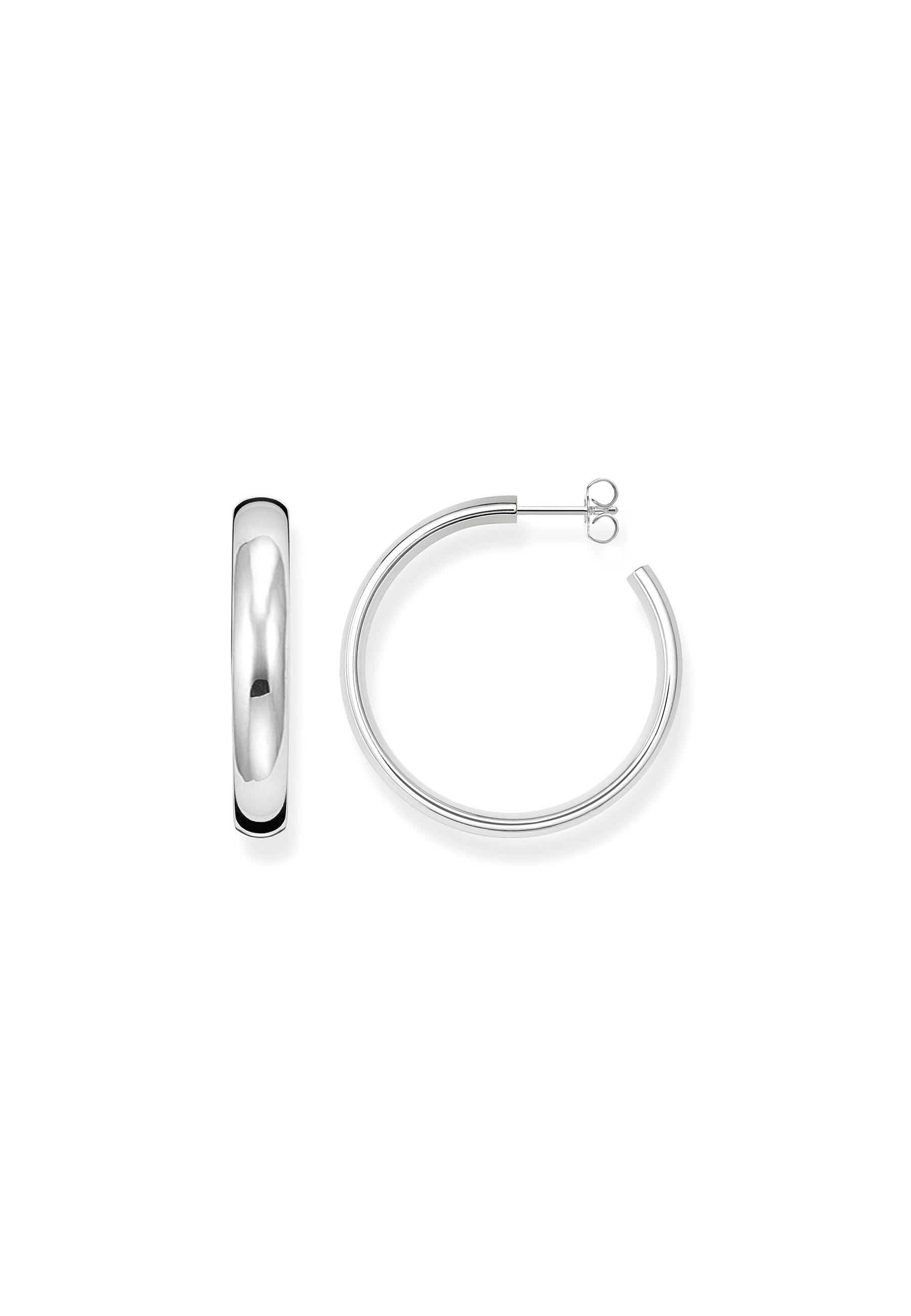 Thomas Sabo  Boucles d'oreilles Moyen Chunky Argent 