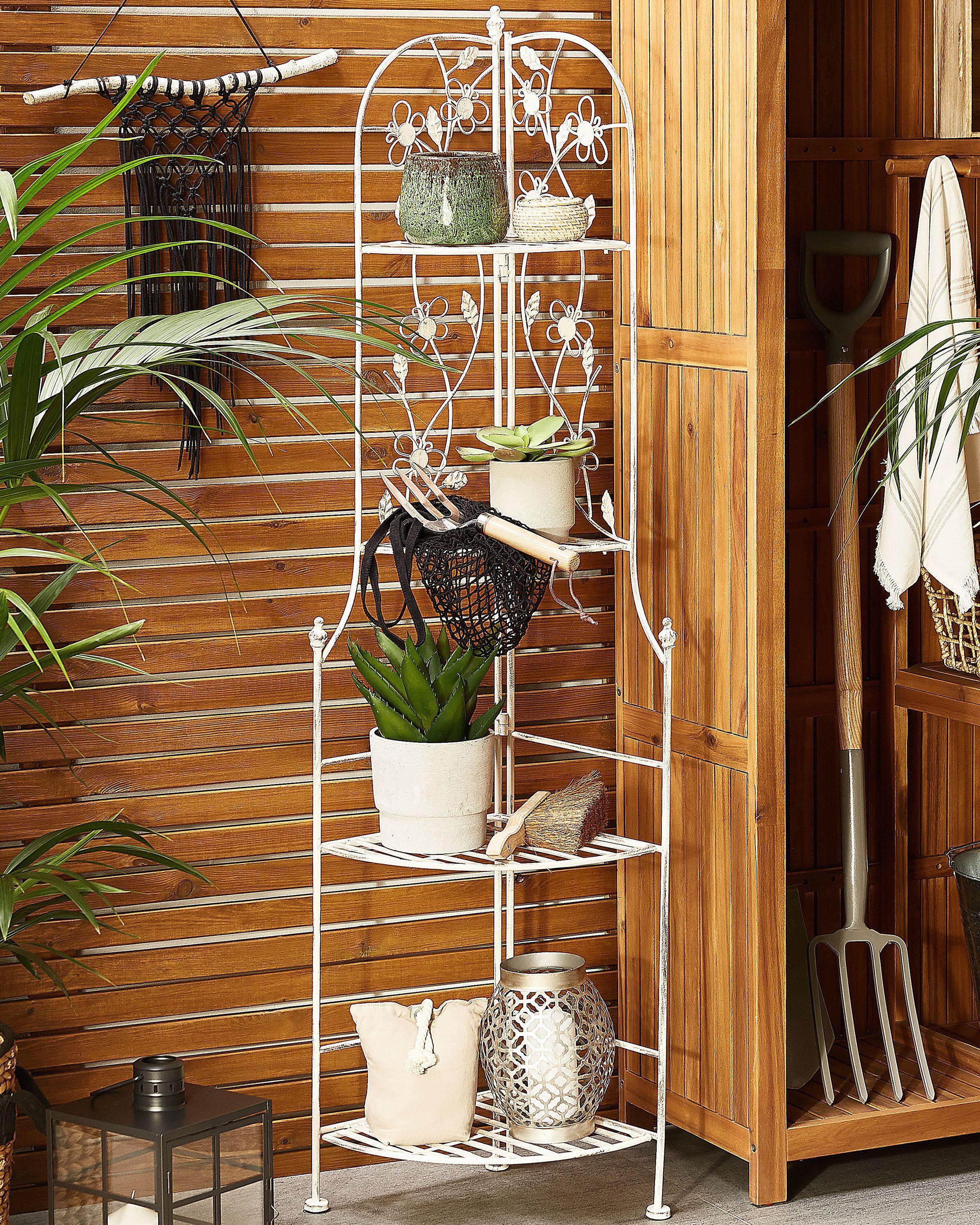 Beliani Scaffalatura ad angolo en Ferro Classico  