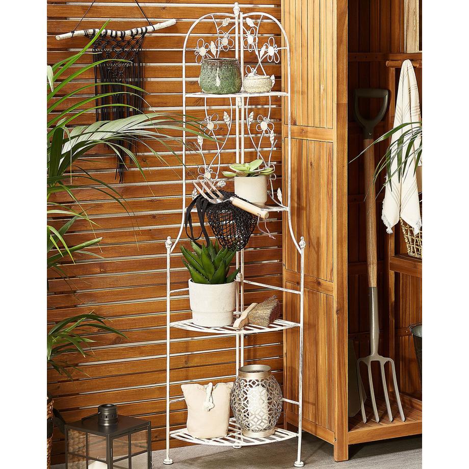 Beliani Scaffalatura ad angolo en Ferro Classico  