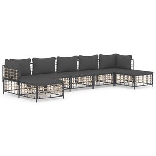 VidaXL Garten lounge set poly-rattan  