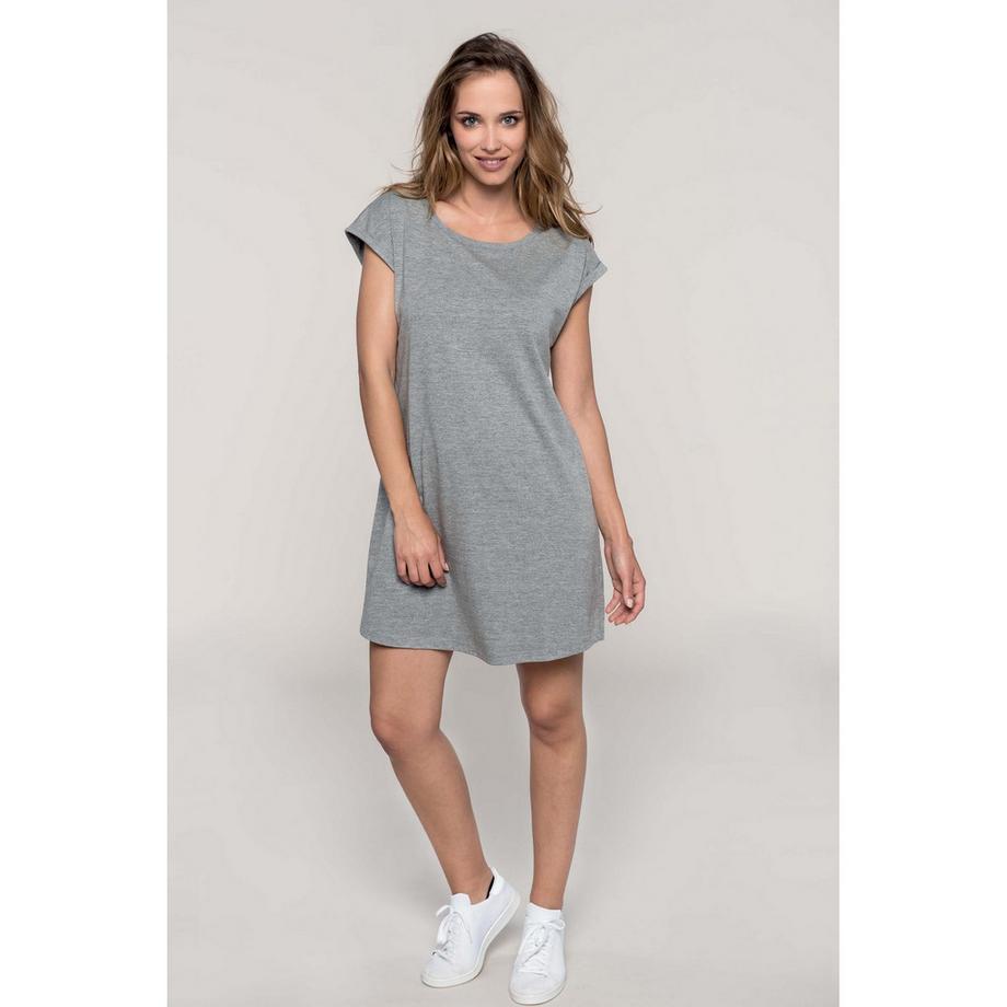 Kariban Robe Tunique à Col Rond  