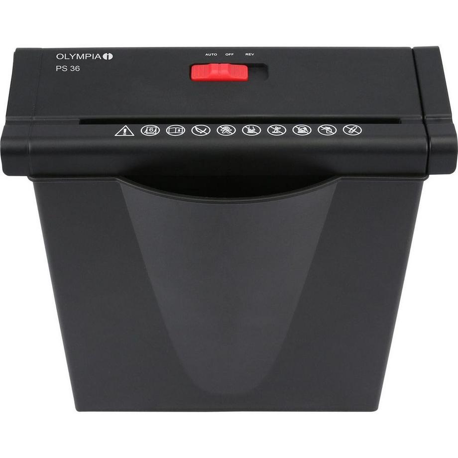 Olympia Aktenvernichter PS 36 Streifenschnitt 6 mm 7 l  