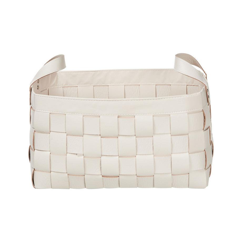 Beliani Korb, Büroaccessoires en Pelle sintetica Retrò SIPPAR  