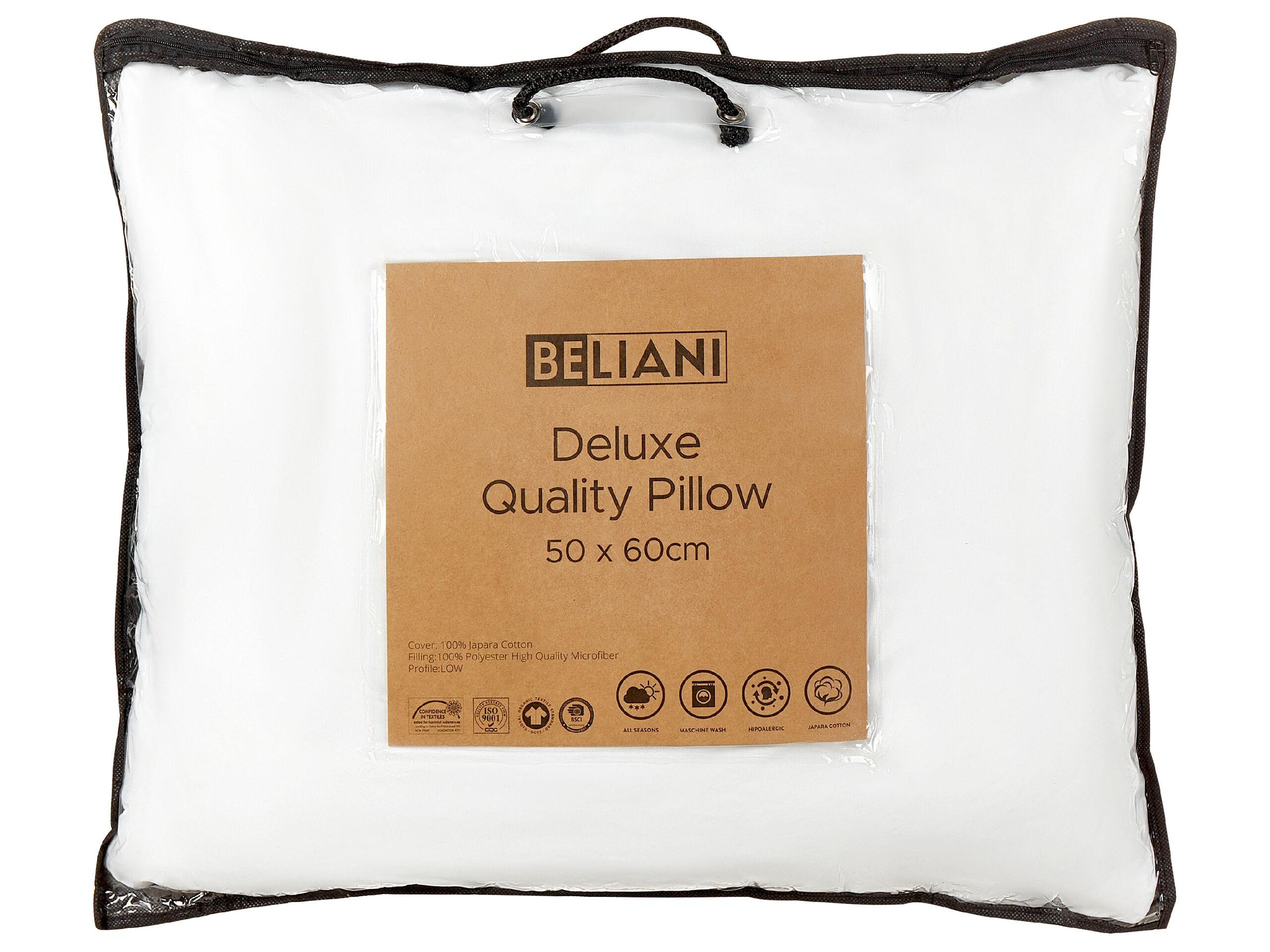 Beliani Pelister Japara Baumwoll Kopfkissen  