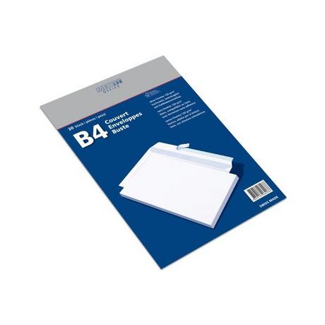 METTLER METTLER Couvert ohne Fenster B4 9096-120-S20 120g, ultraweiss 20 Stk.  